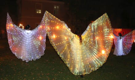 Halloweenský večer byl plný kouzel