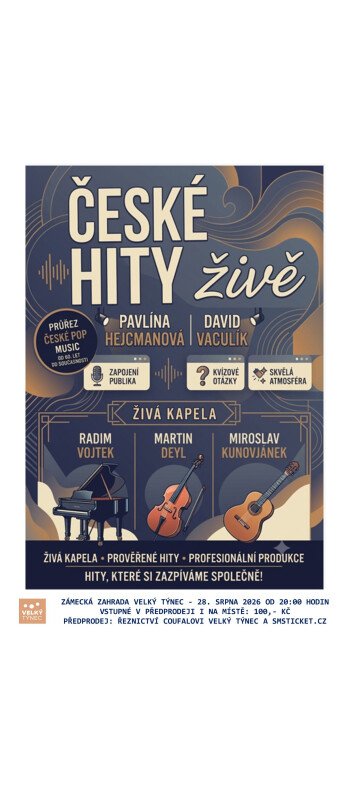 České hity živě