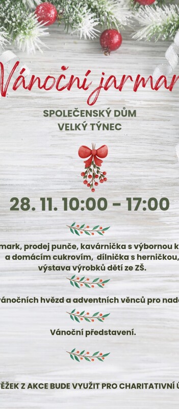 Týnecký vánoční jarmark