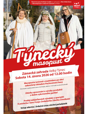 Týnecký masopust s voděním medvěda