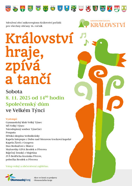 Království hraje, zpívá a tančí