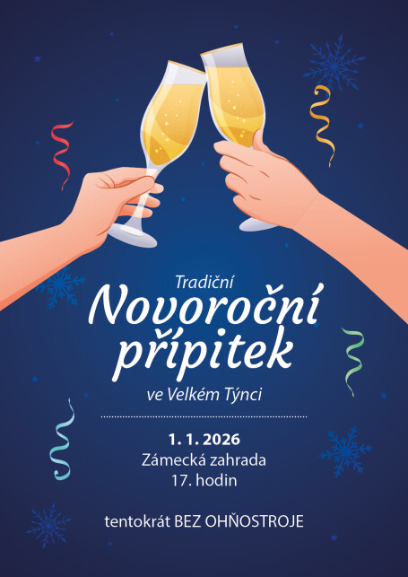 Novoroční přípitek