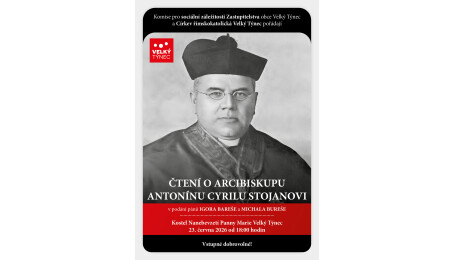 Čtení o arcibiskupu Antonínu Cyrilu Stojanovi