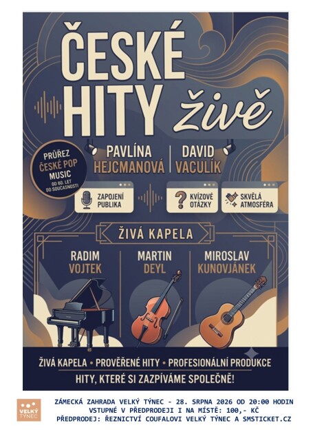 České hity živě
