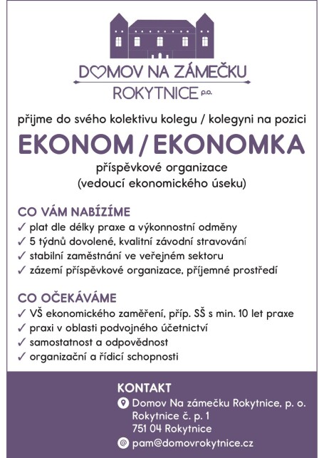 Nabídka pracovního místa