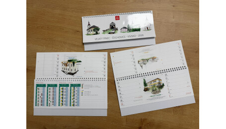 Kalendář Obce Velký Týnec na rok 2026 je na světě!