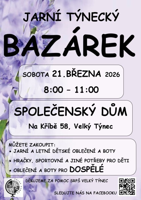 Jarní Týnecký bazárek
