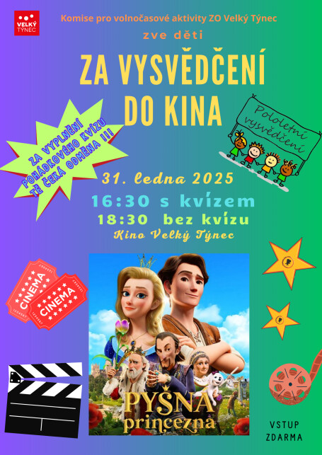 Za vysvědčení do kina