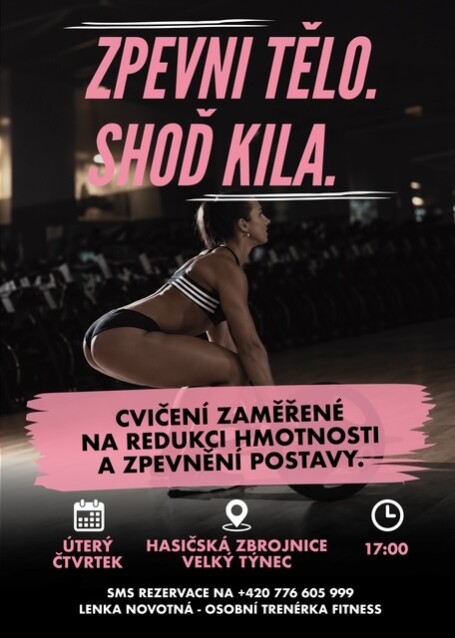 Zpevni tělo, shoď kila