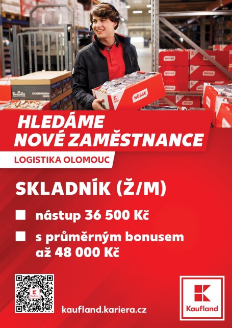 Nabídka práce - skladník