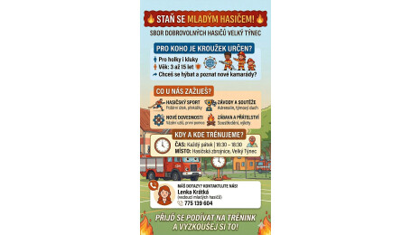 Staň se mladým hasičem