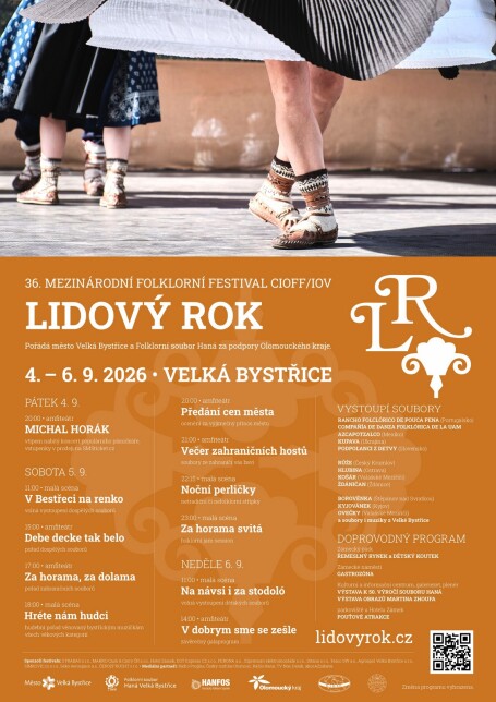 Lidový rok Velká Bystřice