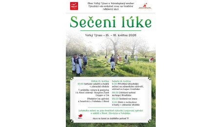 Sobota 16.5.2026 - informace k sečení lúke