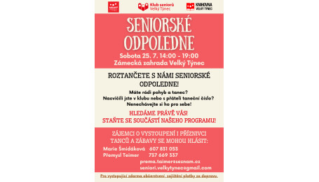 Seniorské taneční odpoledne