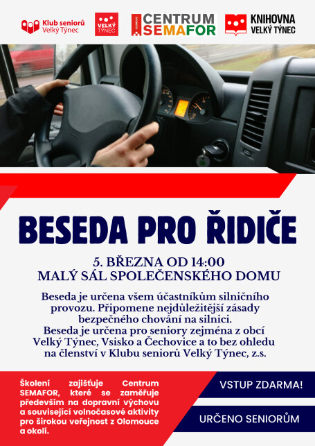 Beseda pro řidiče