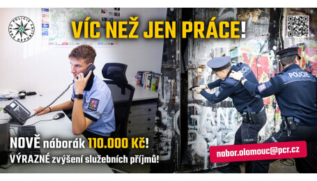 Náborová kampaň k Policii ČR - aktuální informace