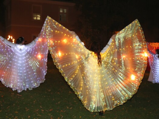 Halloweenský večer byl plný kouzel