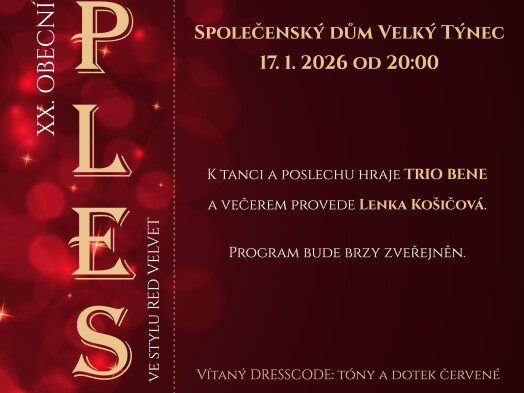 Obecní ples 17.1.2026 - video